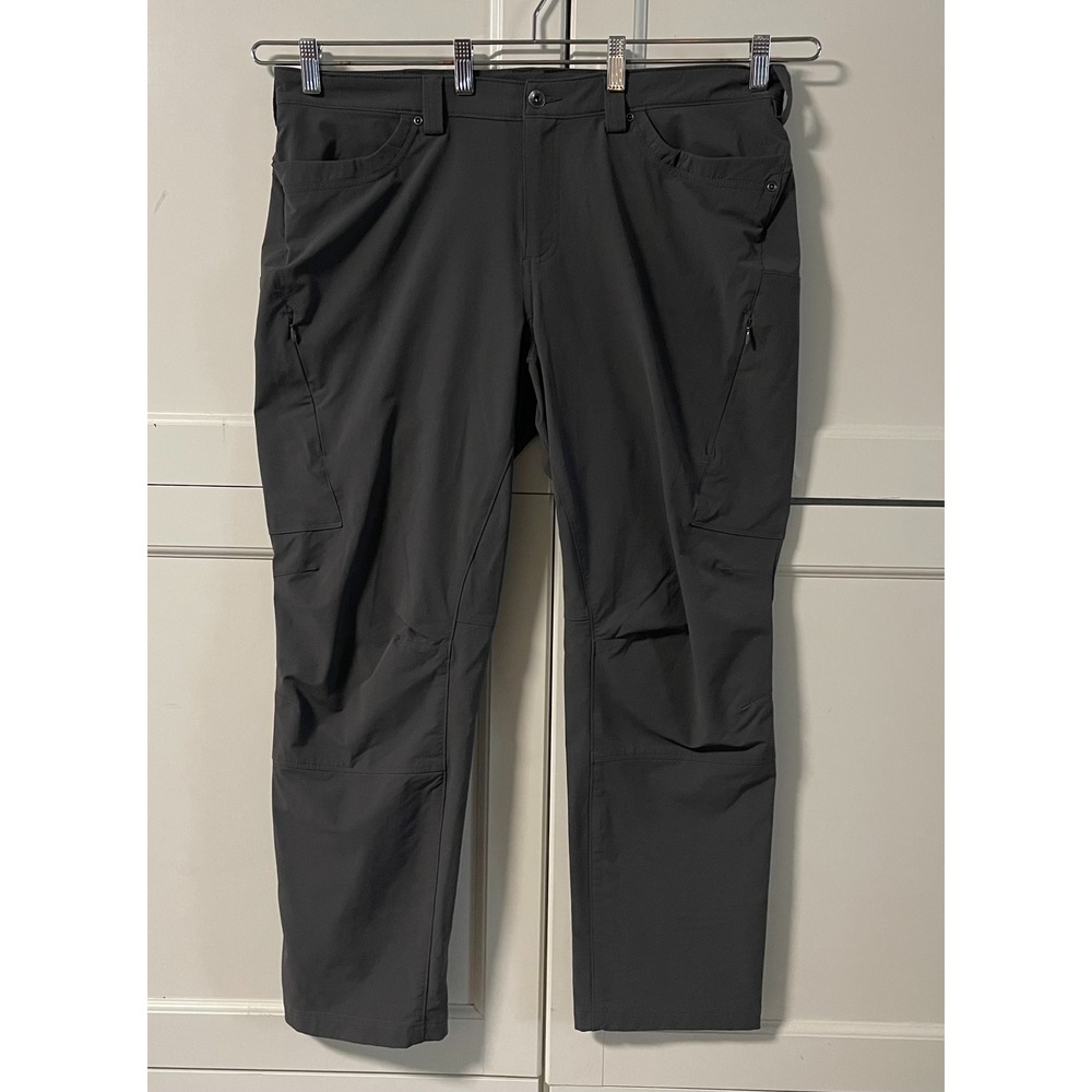 Duluth Trading Co Flexpedition Pants Womens 18x29 Gray Outdoor Hiking Utility